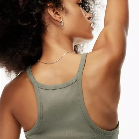 Denim Forum | The Jane Ribbed Tank - Picture 3 of 6